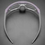 Rockbros polariserede cykelbriller med UV-beskyttelse og korrigerende indlæg - lilla