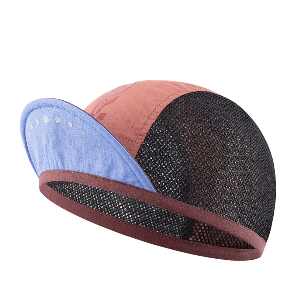 Rockbros Cycling Cap with Helmet Visor - Red