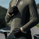 Rockbros cykelhandsker forår/sommer/høst, fuld størrelse: XL - sort