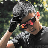 Rockbros cykelhandsker forår/sommer/høst, fuld, størrelse: S - sort