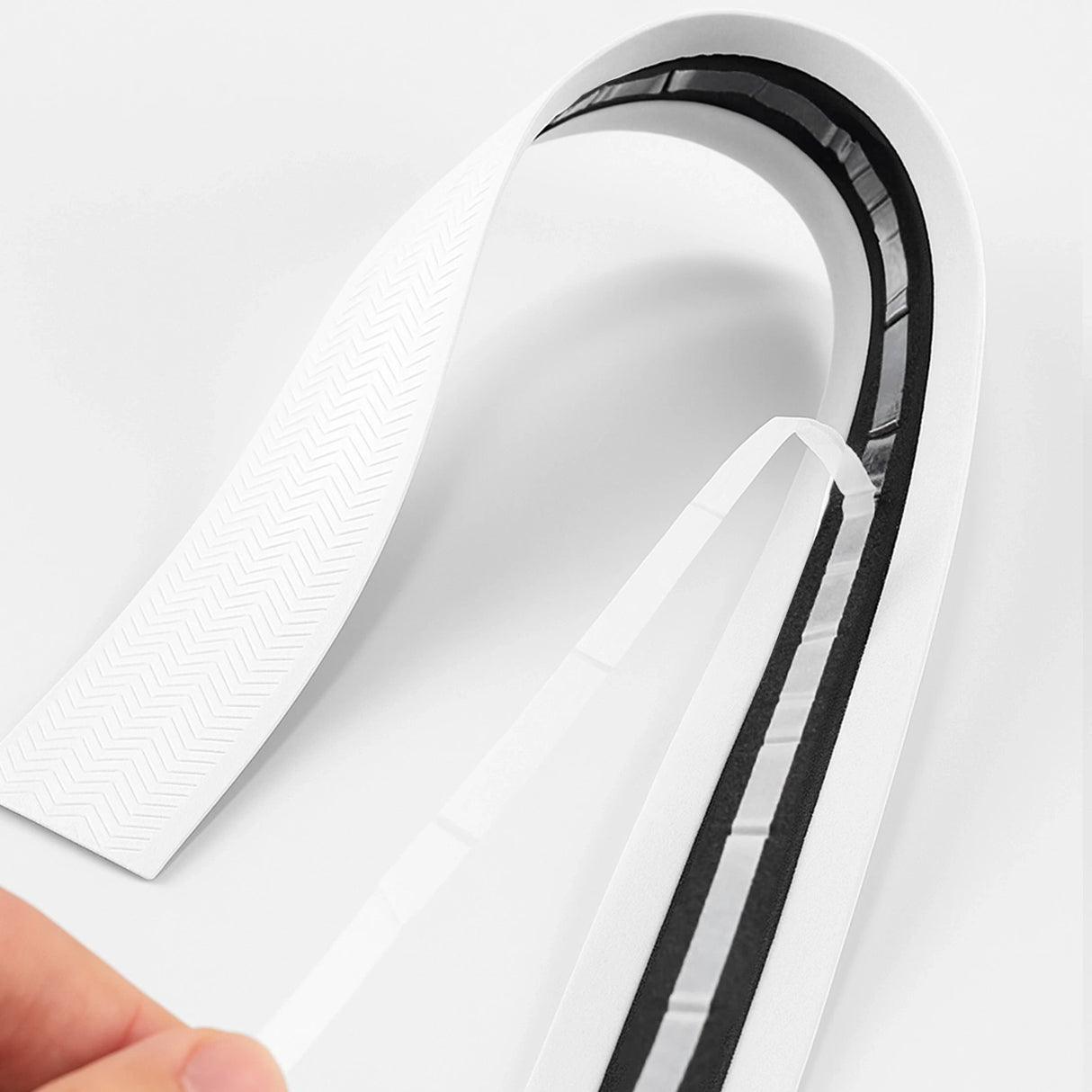 Rockbros EVA-håndtagsbånd " Power " - mønster - hvidt