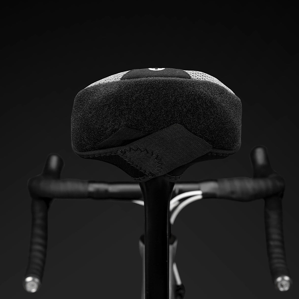 Rockbros-dæksel for cykelsæde-pude størrelse L - grå