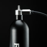 Rockbros Tubeless Tire Inflator 200 PSI 1,2l - sort