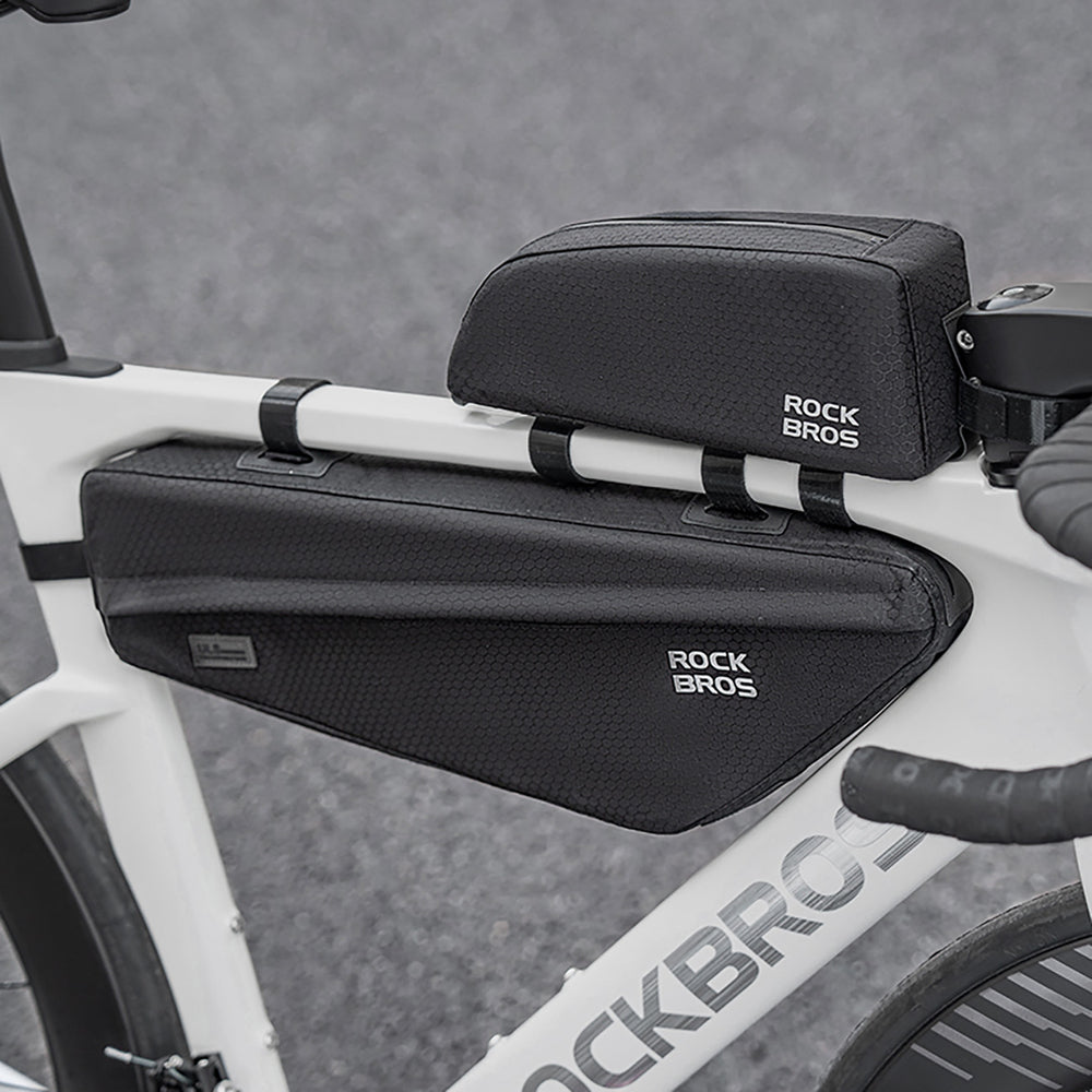 Rockbros Cykeltaske til Stel Under Overrør 2.9l - Sort