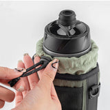 Rockbros Travel Bottle Bag med skulderrem 1l - Grøn