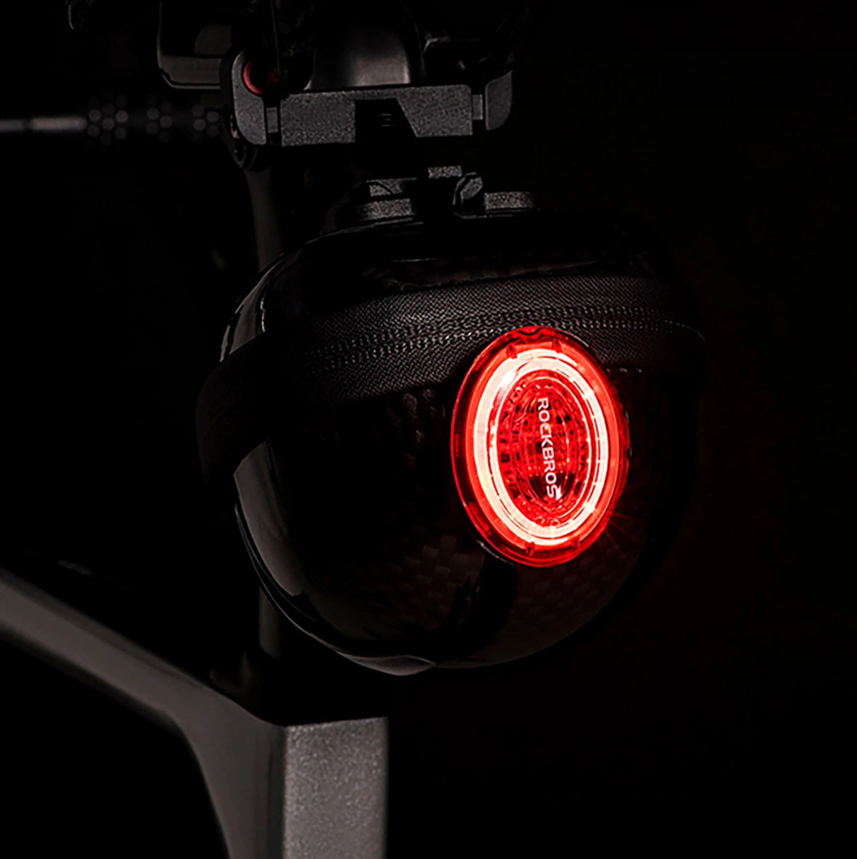 Rockbros Rigid Hard Shell Compact Saddle Bag 0,4l - lilla