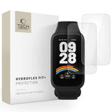 Tech-Protect Hydroflex Fit+ 2-pack Hydrogel Film til Xiaomi Smart Band 9 Aktiv - Gennemsigtig