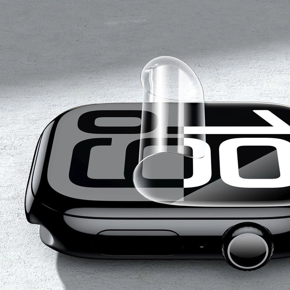 Tech-Protect Hydroflex Fit+ 2-pack Hydrogel Film til Xiaomi Smart Band 9 Aktiv - Gennemsigtig