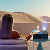 Yaber K2s Pro LCD FullHD 1080p Multimedia projektor med JBL højttalere og subwoofer - sort