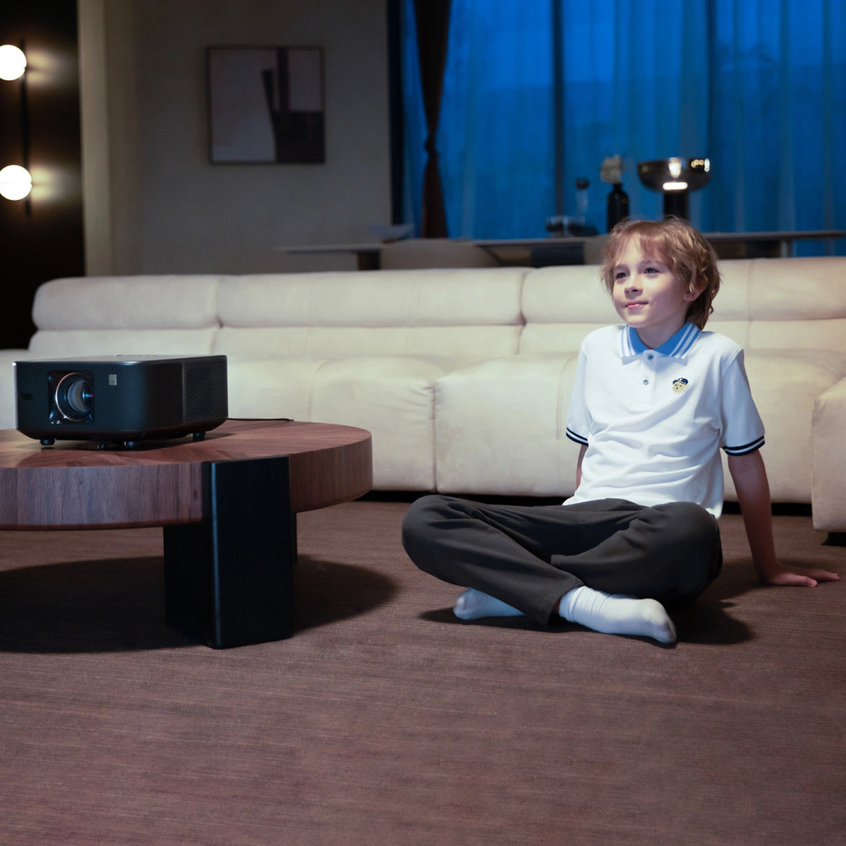 Yaber K3 LCD FullHD 1080p Multimedia projektor med JBL højttalere - sort