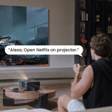 Yaber K3 Pro LCD FullHD 1080p Multimedia projektor med JBL højttalere og subwoofer - sort