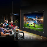 Yaber K3 Pro LCD FullHD 1080p Multimedia projektor med JBL højttalere og subwoofer - sort