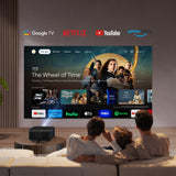 Yaber K3 Pro LCD FullHD 1080p Multimedia projektor med JBL højttalere og subwoofer - sort