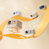 Yaber L2 Plus LCD FullHD 1080p Multimedia projektor med JBL højttalere - Beige