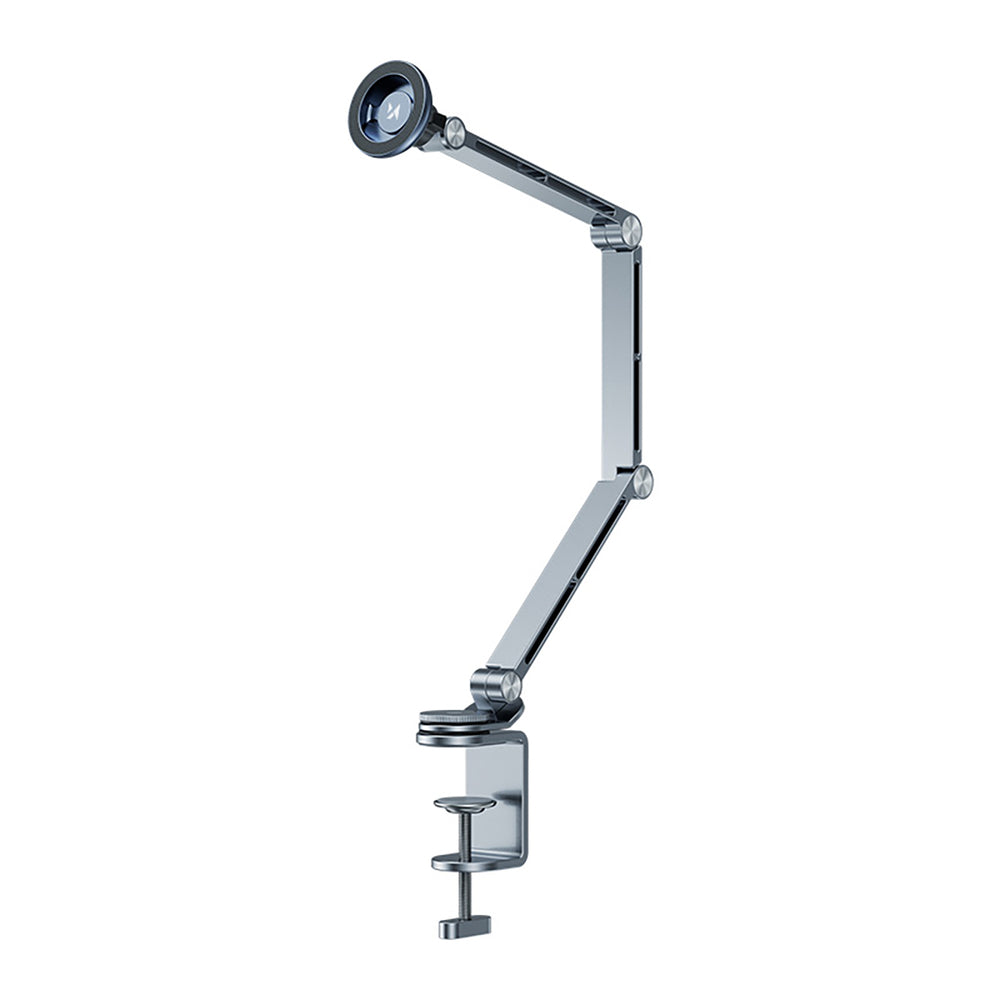 Wozinsky WTY0YS1 magnetholder, 360° drejelig, fast, til telefon og tablet - grå