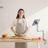 Wozinsky WTY0YS1 magnetholder, 360° drejelig, fast, til telefon og tablet - grå