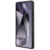 BMW læder Carbon MagSafe Case til Samsung Galaxy S25 Ultra - sort