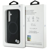 BMW læder MagSafe Case til Samsung Galaxy S25 - sort