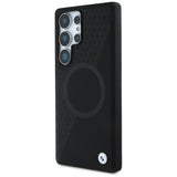 BMW læder MagSafe Case til Samsung Galaxy S25 Ultra - sort