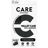 CARE af PanzerGlass Feature Wallet Kickstand Case til Samsung Galaxy S25 - sort