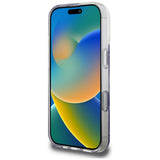 Guess HC Resin Bottom Glitter MagSafe case til iPhone 16 Pro Max - lilla