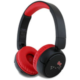 Hello Kitty Face Logo Bluetooth On-Ear Headphones - rød