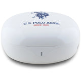 TWS US Polo DH Logo Bluetooth-hovedtelefoner - hvid