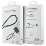 Hello Kitty Patch & Kitty Head Charm Universal Phone Lanyard - sort