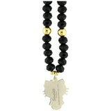 Hello Kitty Perler og Perler Kitty Charm Telefon Charm - sort