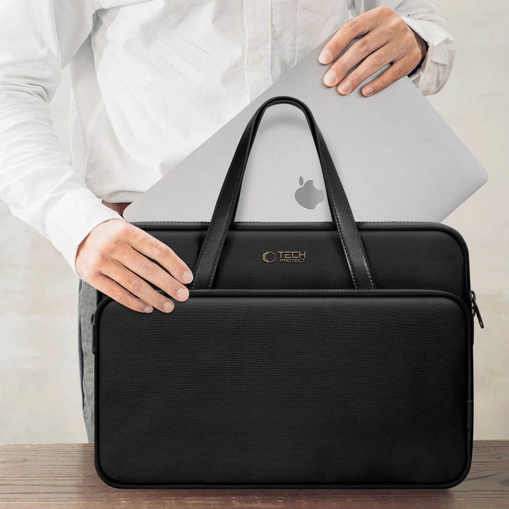 Tech-Protect bærekasse til 13-14" Laptop - sort