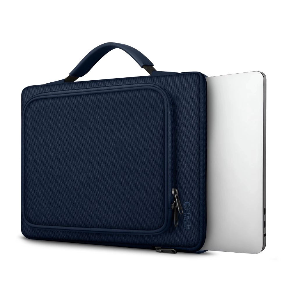 Tech-Protect Basic Bag til 15-16" laptop - blå