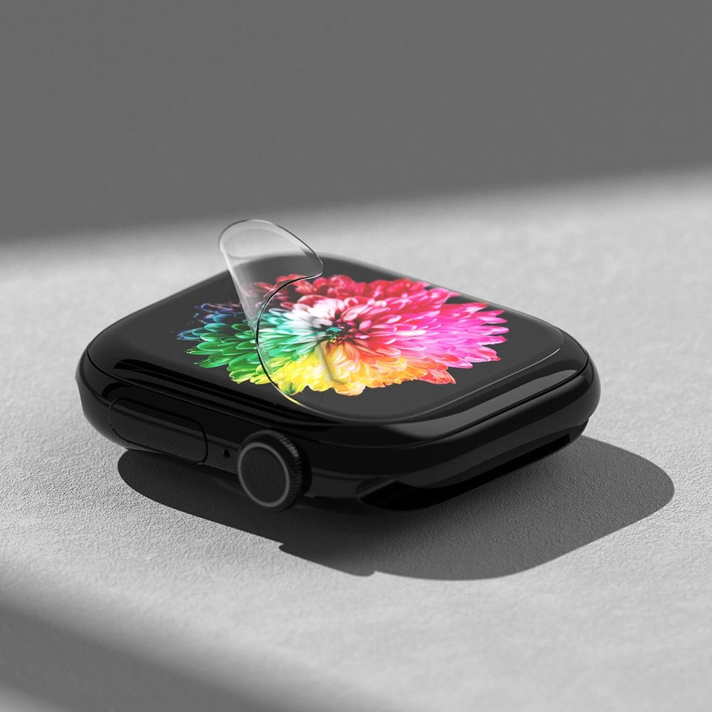 Ringke Dual Easy Pro 2-pack beskyttende film til Apple Watch 10 42 mm - gennemsigtig