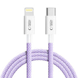 Tech-Protect Ultraboost Lite Lightning Cable PD60W / 3A 2m - lilla