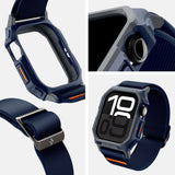Spigen Lite Fit "Pro" Strap til Apple Watch 10 46mm - Navy Blue