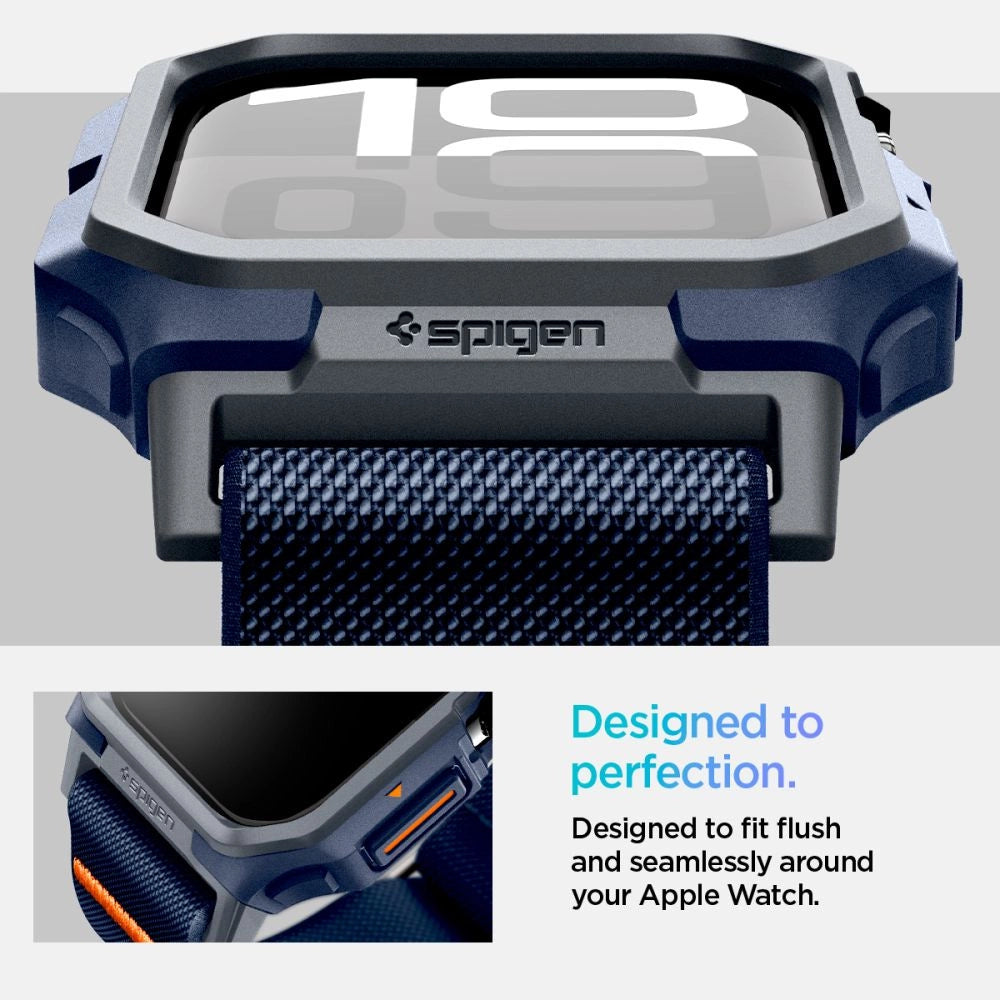 Spigen Lite Fit "Pro" Strap til Apple Watch 10 46mm - Navy Blue
