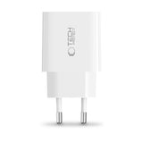 Tech-Protect NC20W vægoplader USB-C-port - hvid