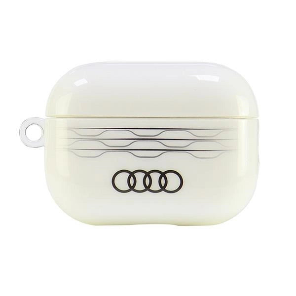 Audi IML Geometric Pattern Case til AirPods Pro 2 - hvid