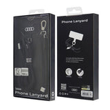 Audi Crossbody Universal Leash 120 cm x 10 mm - sort