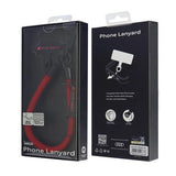 Audi Crossbody Lanyard Universal 28 cm x 10 mm - rød