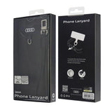 Audi Crossbody Universal Lanyard 28 cm x 10 mm - sort