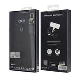 Audi Crossbody Universal Lanyard 28cm x 10mm - Grå