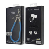 Audi Crossbody Lanyard Universal 28cm x 8mm - Blå