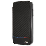 BMW Carbon Tricolor Stripe iPhone XS Max Case - sort