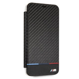 BMW Carbon Tricolor Stripe iPhone XS Max Case - sort
