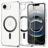 Spigen Ultra Hybrid MagSafe iPhone 16e Carbon Fiber Case - Clear
