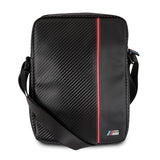 BMW Carbon / Red Stripe 8" Tablet Bag - sort
