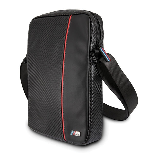BMW Carbon / Red Stripe 8" Tablet Bag - sort