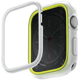 Uniq Moduo Case for Apple Watch 45/44mm Lime-White