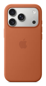 Apple iPhone 17 Pro Silicone Case with MagSafe – Terra Cotta