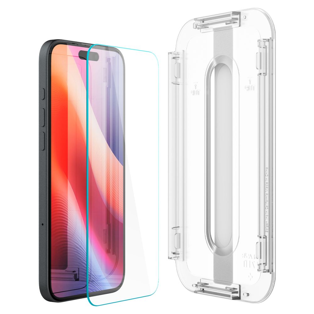 Hærdet Glas Spigen Glas.Tr ”Ez Fit” 2 Pack Iphone 15 / 16 Clear
